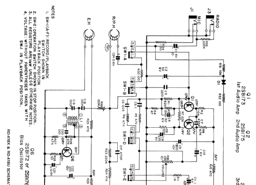 Recorder RD-418X Ch= RD 418; Sharp; Osaka (ID = 1248055) R-Player