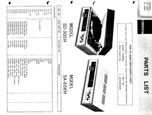 SA-606H; Sharp; Osaka (ID = 416349) Radio