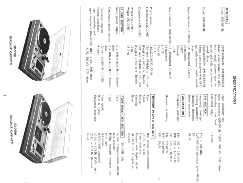 SD-308H; Sharp; Osaka (ID = 417073) Radio