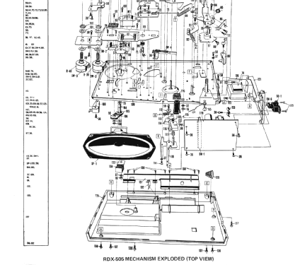 Solid State Tape Recorder RDN-505C Ch= RD 505; Sharp; Osaka (ID = 1261379) R-Player