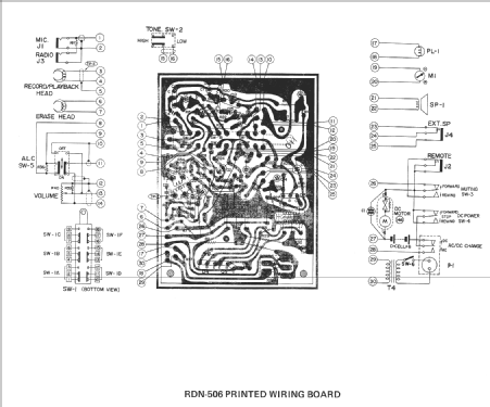 Solid State Tape Recorder RDN-506 Ch= RD 506; Sharp; Osaka (ID = 1261821) R-Player