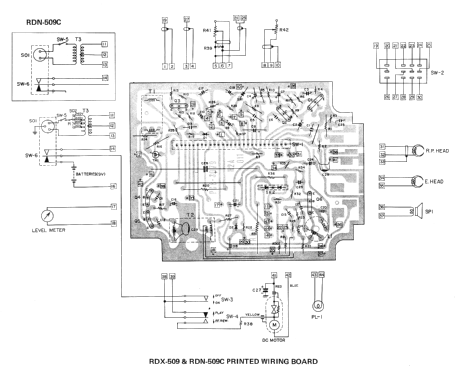 Solid State Tape Recorder RD-509 Ch= RDX-509; Sharp; Osaka (ID = 1262263) R-Player