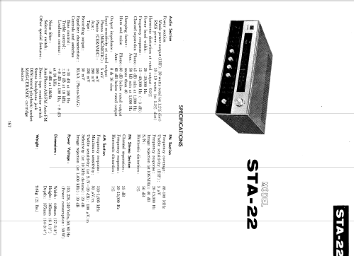 STA-22; Sharp; Osaka (ID = 278965) Radio