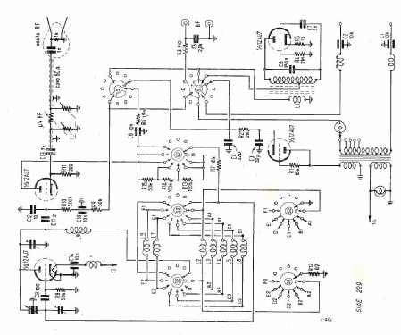 Oscillatore modulato 229A; SIAE; Milano (ID = 1836178) Equipment