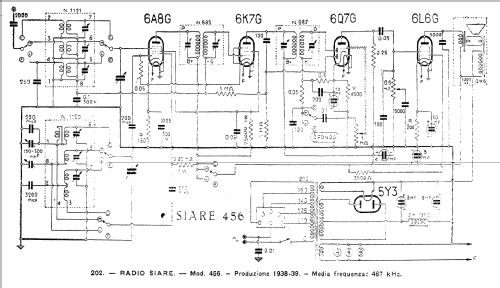 456C; SIARE -Crosley; (ID = 772360) Radio