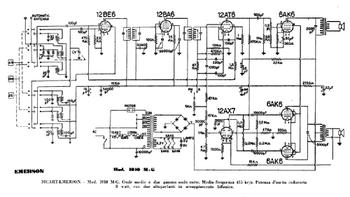 Emerson 1010G; SICART; Milano (ID = 1620864) Radio