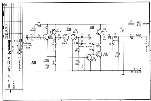 Pegelmesser/Pegelsender D2155/W2155 Equipment Siemens & Halske ...