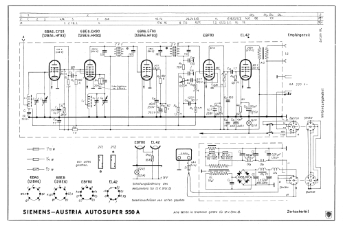 Autosuper 550A; Siemens-Austria WSW; (ID = 921618) Car Radio