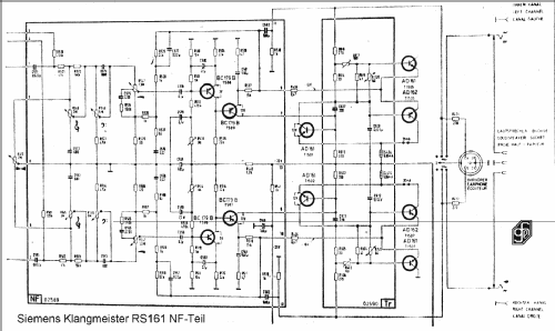 Klangmeister RS 161; Siemens-Austria WSW; (ID = 1322836) Radio