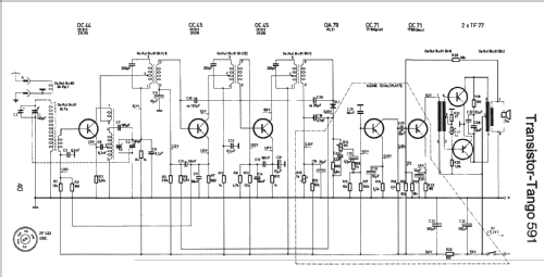 Transistor-Tango Super 591-VTR; Siemens-Austria WSW; (ID = 31159) Radio