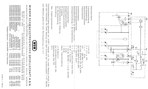 UHF-Einbautuner 132 001 B; Siemens-Austria WSW; (ID = 2636767) Adapter