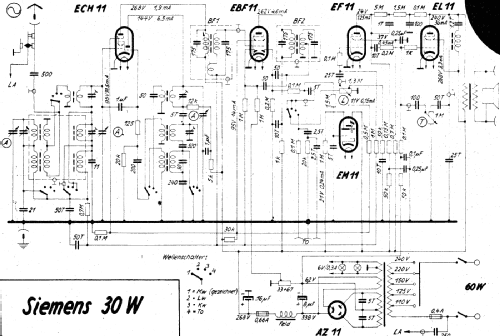 30W; Siemens & Halske, - (ID = 3015923) Radio