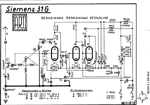 31aG ; Siemens & Halske, - (ID = 3042333) Radio