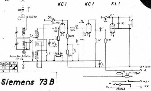 73B; Siemens & Halske, - (ID = 3014557) Radio