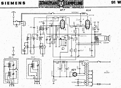 Kammermusik-Empfänger 91W ; Siemens & Halske, - (ID = 2991818) Radio