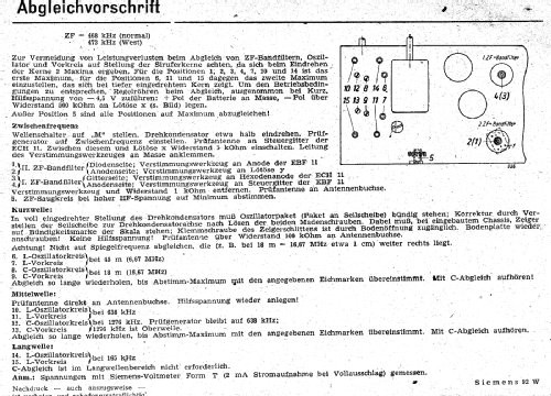 Kammermusik-Super 92W ; Siemens & Halske, - (ID = 3033698) Radio