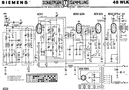 Länderband-Super 48WLK; Siemens & Halske, - (ID = 2953009) Radio