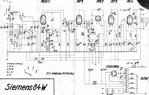 Saturn 84W; Siemens & Halske, - (ID = 3005817) Radio