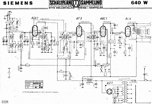 Schatulle 640W ; Siemens & Halske, - (ID = 2973878) Radio