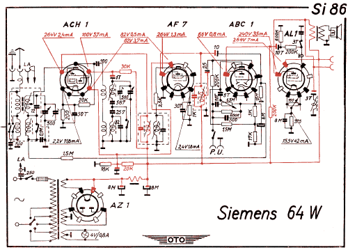 Standard 64W; Siemens & Halske, - (ID = 3020013) Radio