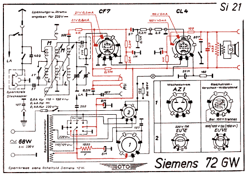 Standard 72GW; Siemens & Halske, - (ID = 3019498) Radio