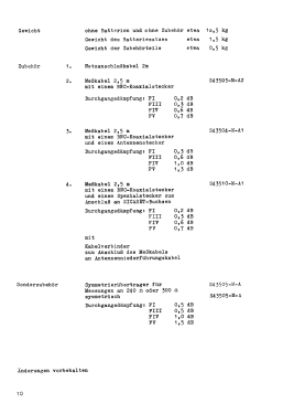 TV-Antennenmessgerät S43201MB; Siemens & Halske, - (ID = 3071619) Equipment