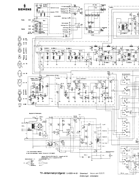 TV-Antennenmessgerät S43201MB; Siemens & Halske, - (ID = 3071645) Equipment