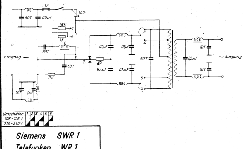 Wechselrichter SWR1; Siemens & Halske, - (ID = 3010783) Power-S