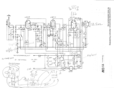 11GW; Siemens & Halske, - (ID = 513196) Radio