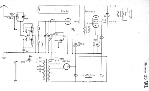 25W; Siemens & Halske, - (ID = 6146) Radio