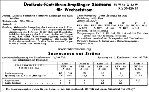 50W-134; Siemens & Halske, - (ID = 43889) Radio