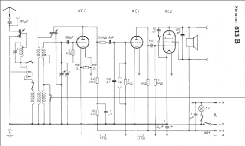 813B; Siemens & Halske, - (ID = 6694) Radio