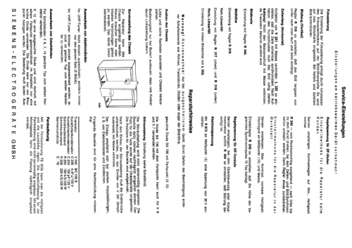 Bildmeister Electronic FT-33; Siemens & Halske, - (ID = 1037795) Television