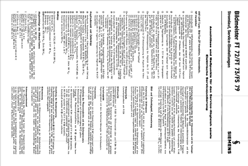 Bildmeister FS79; Siemens & Halske, - (ID = 2082266) Television