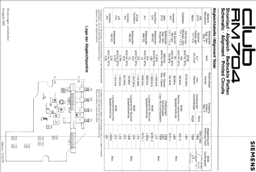 Club RM704; Siemens & Halske, - (ID = 432555) Radio