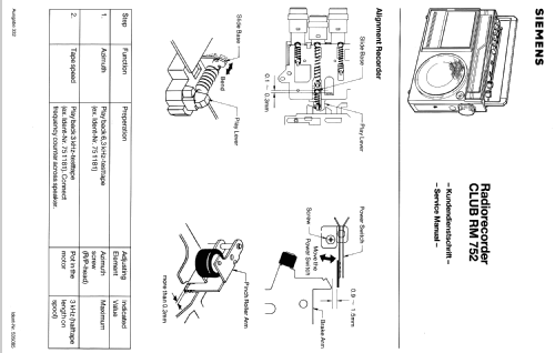 Club RM 752; Siemens & Halske, - (ID = 541467) Radio