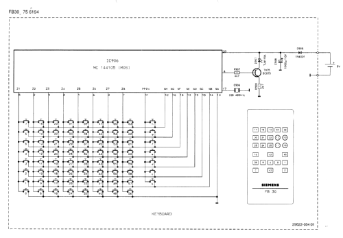 Color TV FC943K4 Ch= CM8906; Siemens & Halske, - (ID = 1039616) Television