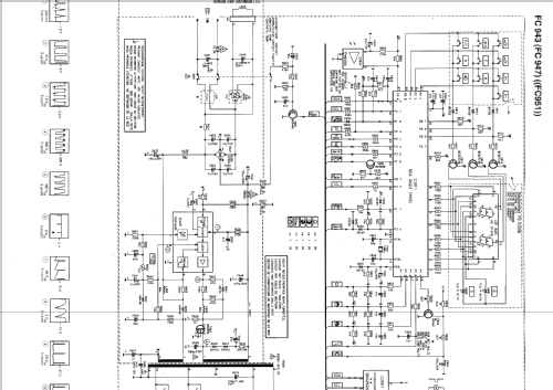 Color TV FC943K4 Ch= CM8906; Siemens & Halske, - (ID = 1039617) Television