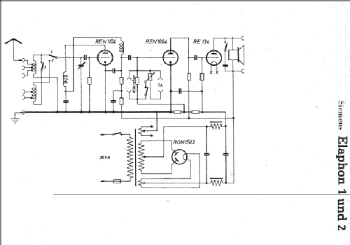 Protos Elaphon 2; Siemens & Halske, - (ID = 6798) Radio