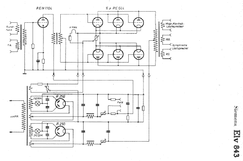 Elv843; Siemens & Halske, - (ID = 6818) Ampl/Mixer