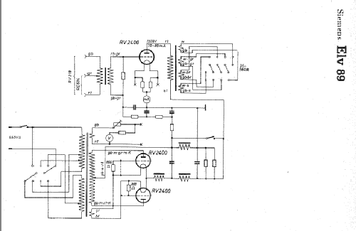 Elv89; Siemens & Halske, - (ID = 6823) Ampl/Mixer