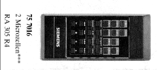 Fernbediengeber 75 7016; Siemens & Halske, - (ID = 1852542) Misc