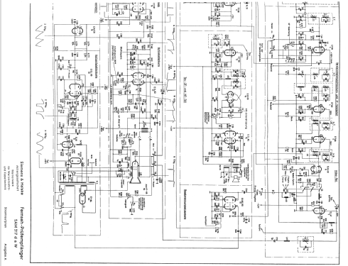 Fernseh-Prüfempfänger SAM317daW; Siemens & Halske, - (ID = 226993) Equipment