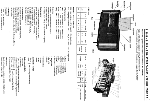 FSTR23; Siemens & Halske, - (ID = 699429) TV Radio