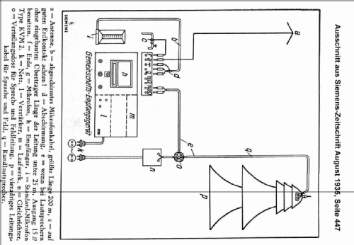 Gerät für Gemeinschaftsempfang KVGE54-20; Siemens & Halske, - (ID = 1408040) Radio