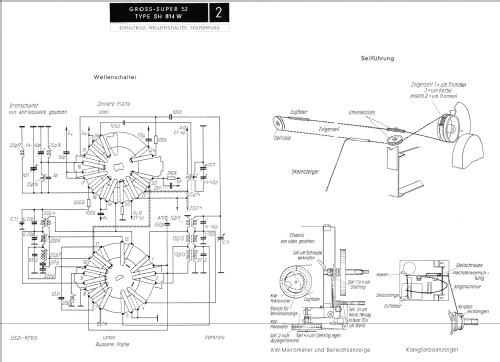 Gross-Super 52 SH814W; Siemens & Halske, - (ID = 153360) Radio