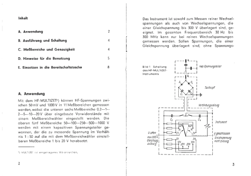 HF-Multizet ; Siemens & Halske, - (ID = 568461) Equipment