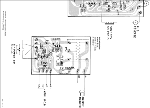 HiFi-Cassettendeck RC-302; Siemens & Halske, - (ID = 813368) R-Player