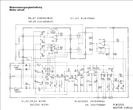 HiFi Plattenspieler RW555; Siemens & Halske, - (ID = 550933) Sonido-V
