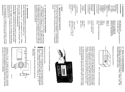 Isolationsmesser 1806-03KZ136/1; Siemens & Halske, - (ID = 1036878) Equipment